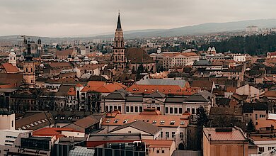Cityscape of Cluj Napoca